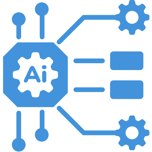 AI automation icon